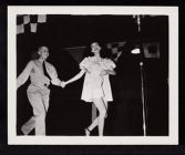 USS Saratoga birthday party, man and woman dancing